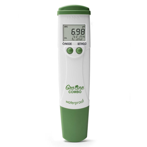 HI-98131 GroLine Hydroponic Waterproof Pocket pH/EC/TDS/ Temperature Tester