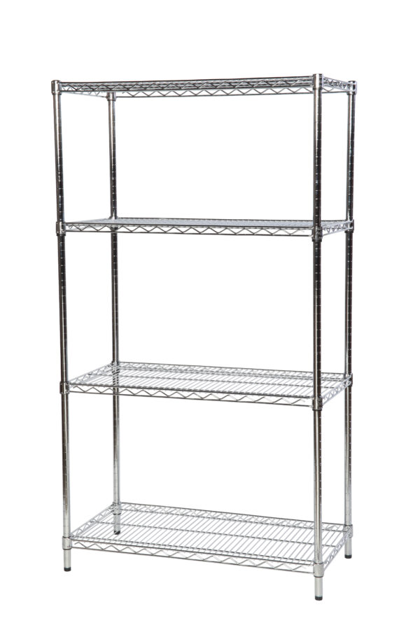 Eclipse Chrome Racking for Vertical Farming